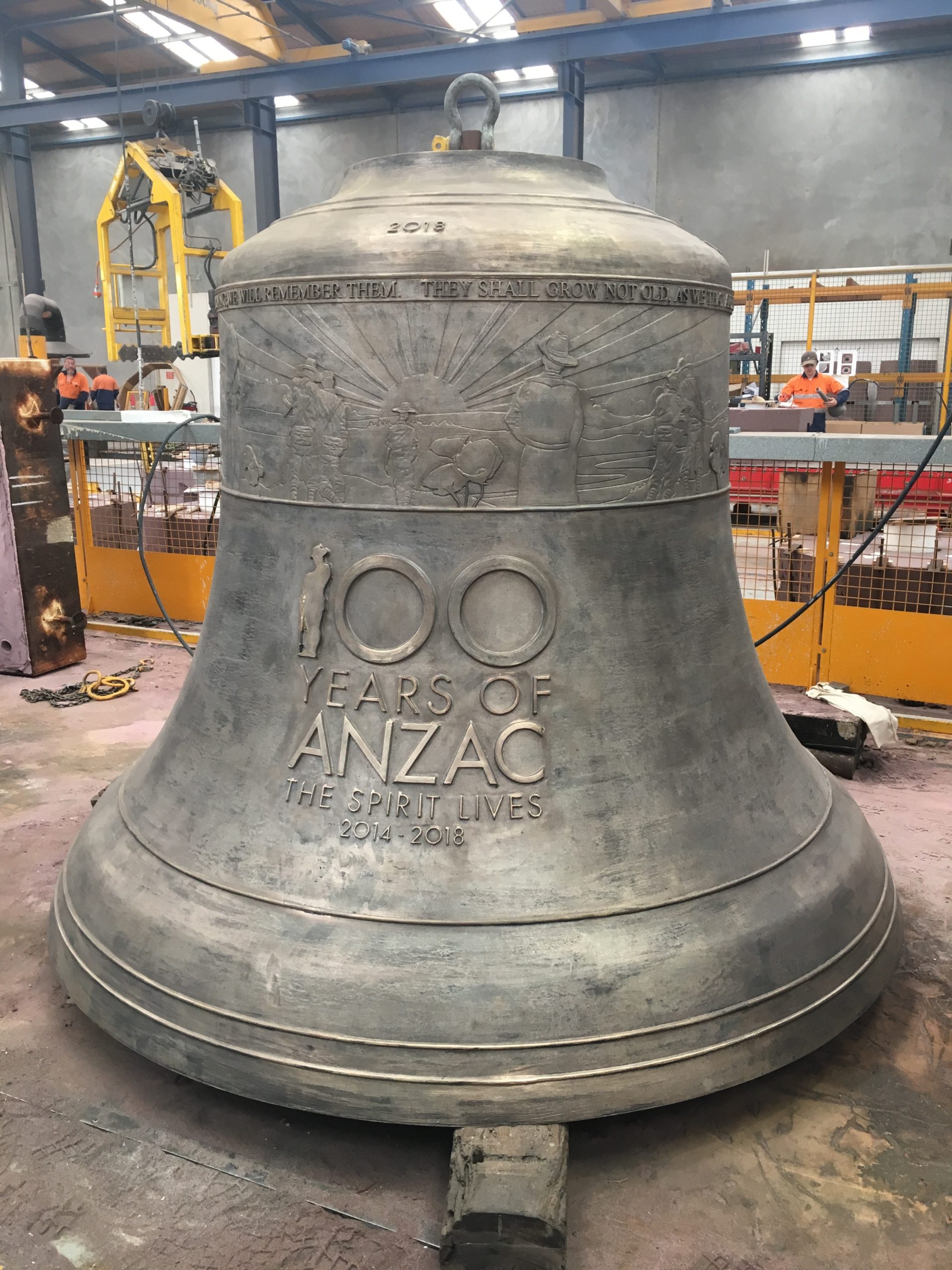 Anzac Bell brought to life at VEEM