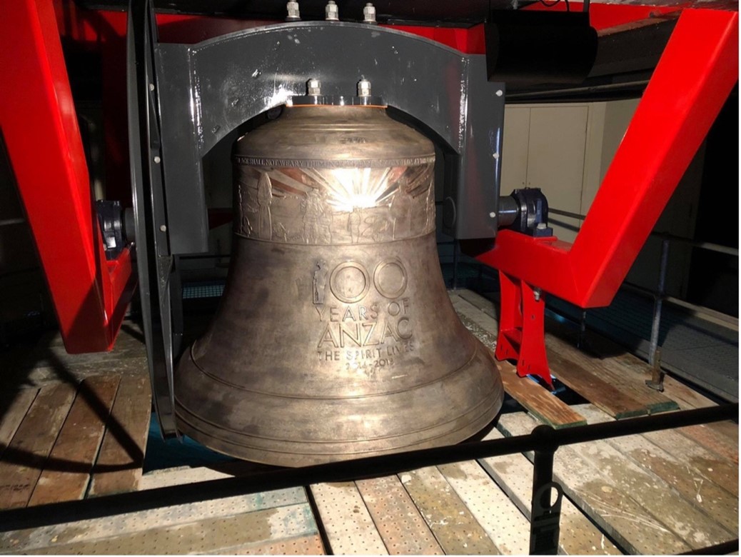 A tribute to the centenary of World War I: VEEM produces the southern hemisphere’s biggest bell